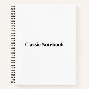 Erstellen Sie Ihr eigenes Premium 8,5" x 11" Spi Notizbuch