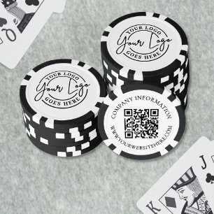 Erstellen Sie Ihr eigenes QR-Code-Logo Pokerchips