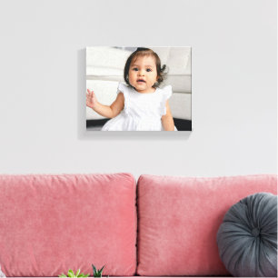 Erstellen Sie Ihr eigenes rahmenloses Kinder-Foto Leinwanddruck