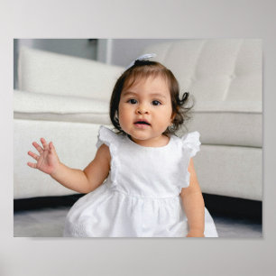 Erstellen Sie Ihr eigenes rahmenloses Kinder-Foto Poster