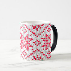 Erstellen Sie Ihr eigenes Red Christmas Sweater Mu Verwandlungstasse