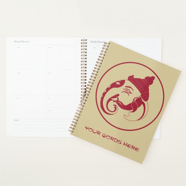 Erstellen Sie Ihr eigenes Red & Gold Ganesh Profil Planer (Anzeige)