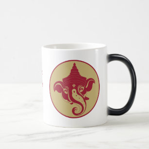 Erstellen Sie Ihr eigenes Red & Gold Ganesh Verwandlungstasse