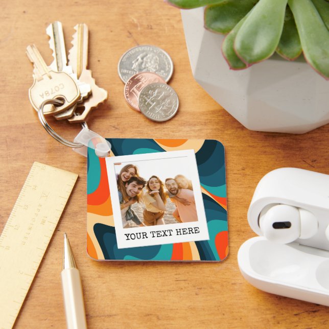 Erstellen Sie Ihr eigenes Retro-Foto Schlüsselanhänger (Schreibtisch)