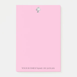 Erstellen Sie Ihr eigenes rosa Bäckerei-Geschäft m Post-it Klebezettel