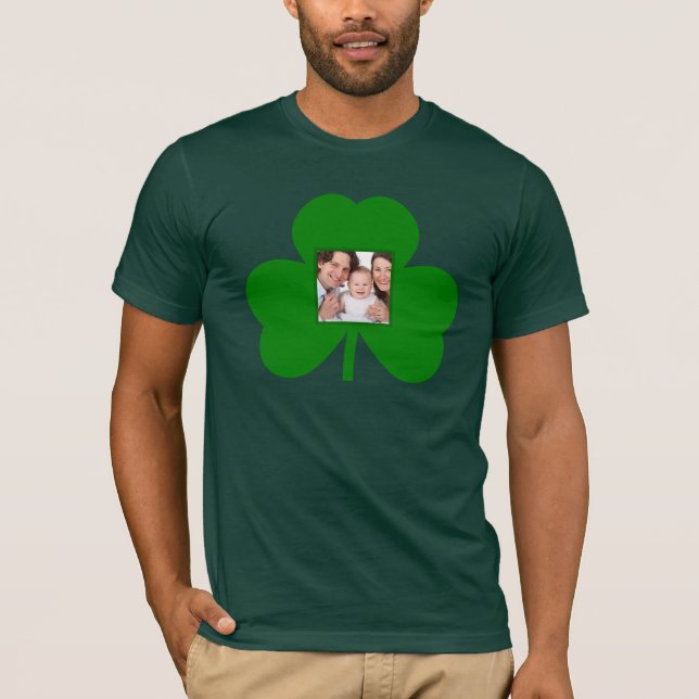 Erstellen Sie Ihr eigenes Saint Patrick's Day Klee T-Shirt (Vorderseite)