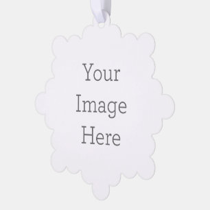 Erstellen Sie Ihr eigenes Schneeflospapier Ornament Karte