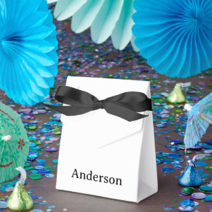 Erstellen Sie Ihr eigenes schwarzes Band 7,62 cm x Geschenkschachtel