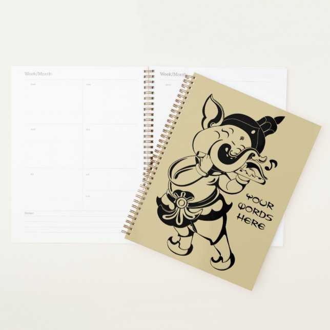 Erstellen Sie Ihr eigenes schwarzes und goldenes G Planer (Anzeige)