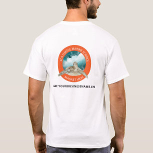 Erstellen Sie Ihr eigenes Shirt-Logo und Ihre Webs T-Shirt
