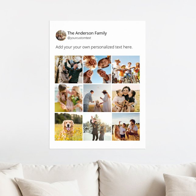 Erstellen Sie Ihr eigenes Social Media Foto Collag Poster (Von Creator hochgeladen)