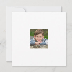 Erstellen Sie Ihr eigenes Sohn-Foto Benutzerdefini Einladung