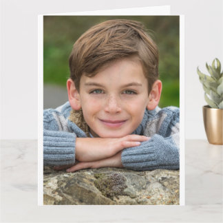 Erstellen Sie Ihr eigenes Sohn-Foto Benutzerdefini Karte