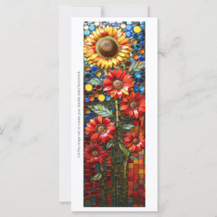 Erstellen Sie Ihr eigenes Sonnenblumenmosaik-Lesez