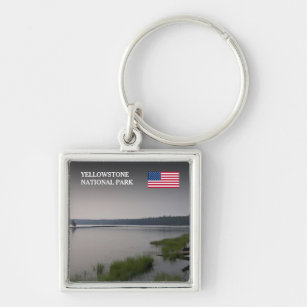 Erstellen Sie Ihr eigenes Souvenir-Foto in den USA Schlüsselanhänger