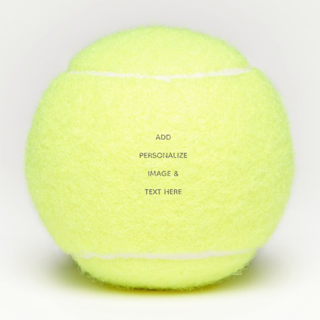 Erstellen Sie Ihr eigenes   Tennisbälle (Vorderseite)
