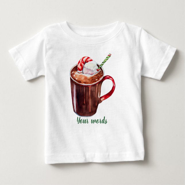 Erstellen Sie Ihr eigenes Urlaubsdomizil - Kakao Baby T-shirt (Vorderseite)