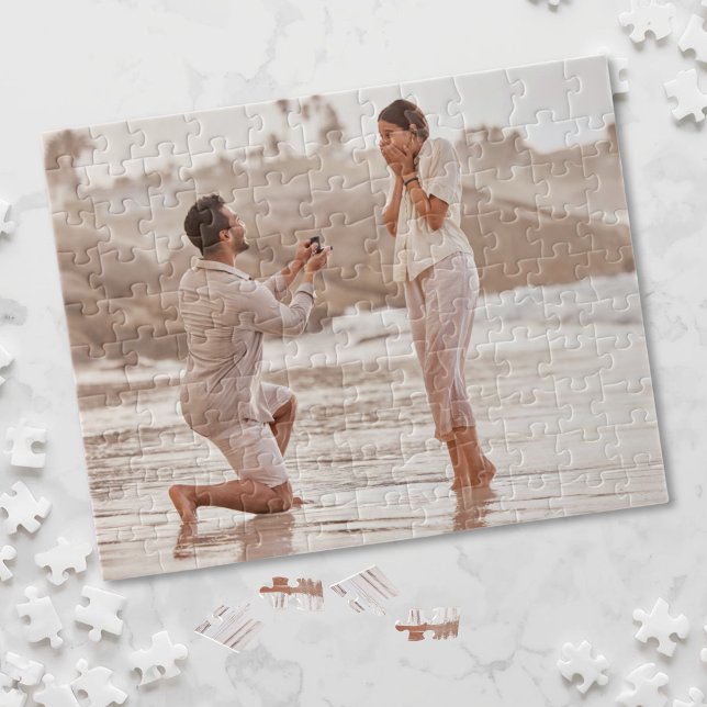 Erstellen Sie Ihr eigenes Verlobungsfoto Puzzle (Create your Own Photo Jigsaw Puzzle )