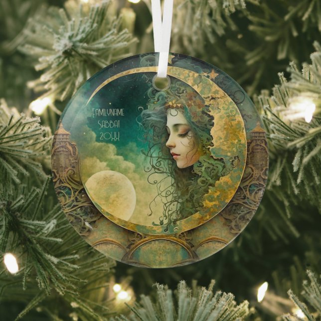 Erstellen Sie Ihr eigenes Victoiran Steampunk Moon Ornament Aus Glas (InSitu)