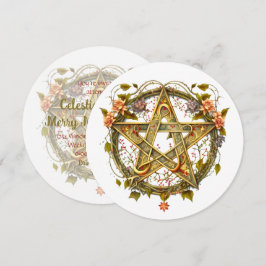 Erstellen Sie Ihr eigenes Viktorianisches Pentagra Einladung