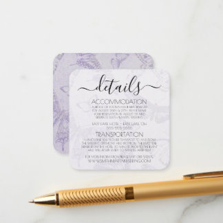 Erstellen Sie Ihr eigenes Vintages Schmetterlingsm Begleitkarte