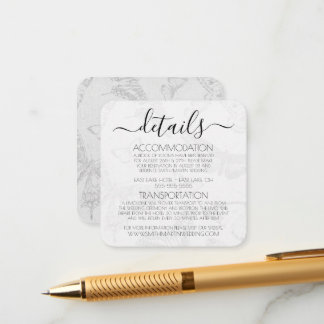 Erstellen Sie Ihr eigenes Vintages Schmetterlingsm Begleitkarte