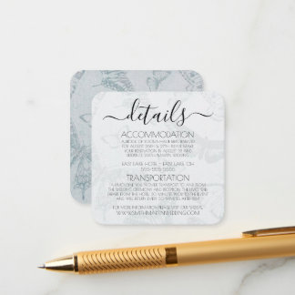 Erstellen Sie Ihr eigenes Vintages Schmetterlingsm Begleitkarte