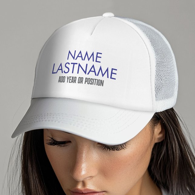 Erstellen Sie Ihr eigenes Wahldesign Truckerkappe (Custom Campaign Hat)