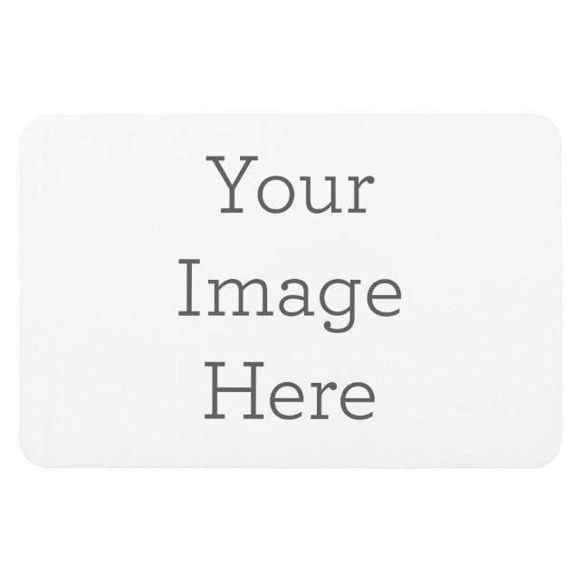 10,1 cm x 15,2 cm Flexibler Foto-Magnet (Horizontal)