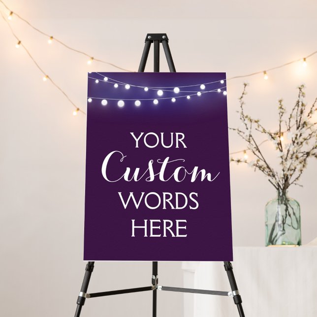 Erstellen Sie Ihr eigenes WEdding/Party-Zeichen Poster (Von Creator hochgeladen)