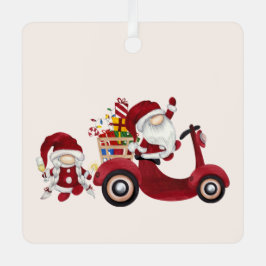 Erstellen Sie Ihr eigenes Weihnachtsmotorenspiel Ornament Aus Metall