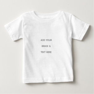 Erstellen Sie Ihr eigenes Weiß Baby T-shirt