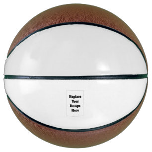 Erstellen Sie Ihr eigenes Weiß Basketball