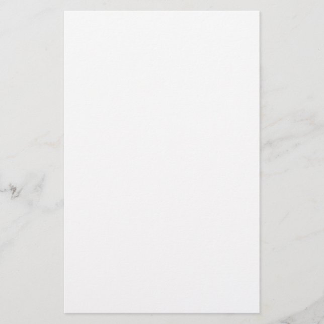 Erstellen Sie Ihr eigenes Weiß Briefpapier (Vorderseite)