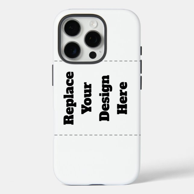 Erstellen Sie Ihr eigenes Weiß  Case-Mate iPhone Hülle (Rückseite)