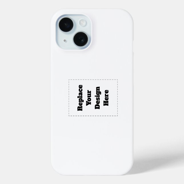 Erstellen Sie Ihr eigenes Weiß  Case-Mate iPhone Hülle (Rückseite)
