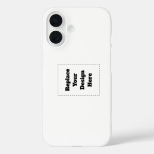 Erstellen Sie Ihr eigenes Weiß iPhone 16 Hülle