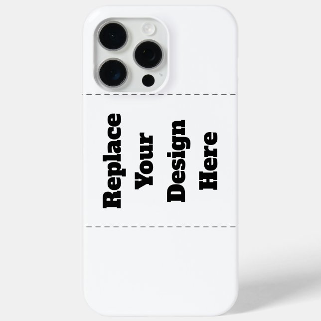 Erstellen Sie Ihr eigenes Weiß  Case-Mate iPhone Hülle (Rückseite)