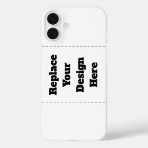 Erstellen Sie Ihr eigenes Weiß  iPhone 16 Plus Hülle
