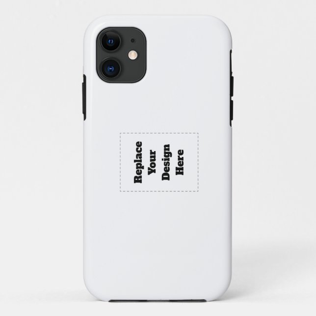 Erstellen Sie Ihr eigenes Weiß  Case-Mate iPhone Hülle (Rückseite)