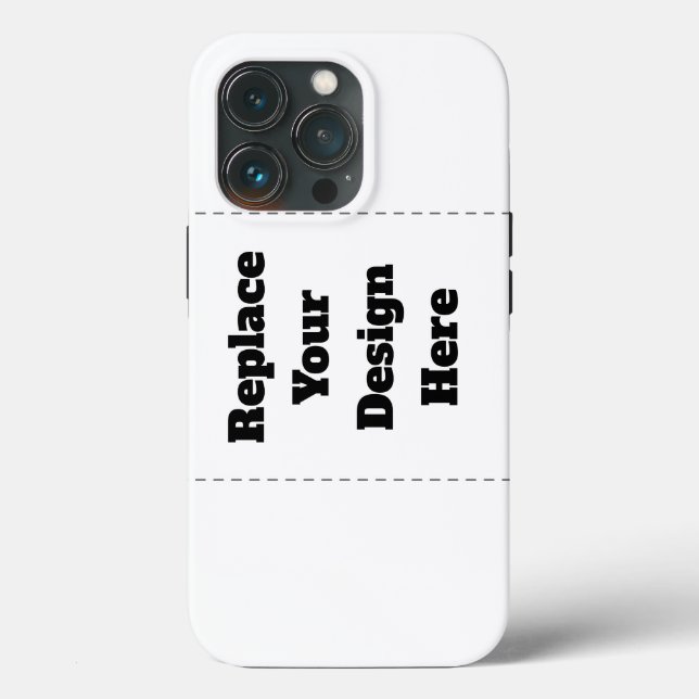 Erstellen Sie Ihr eigenes Weiß  Case-Mate iPhone Hülle (Rückseite)