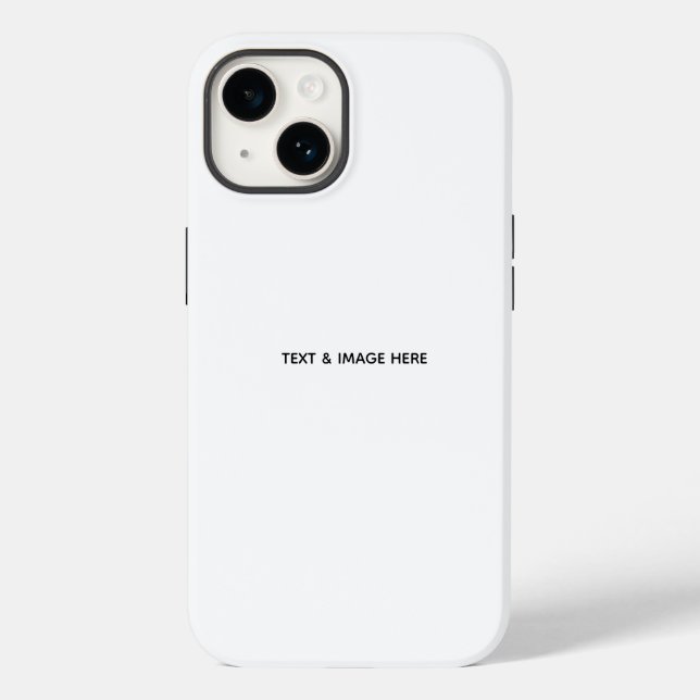 Erstellen Sie Ihr eigenes Weiß Case-Mate iPhone Hülle (Rückseite)