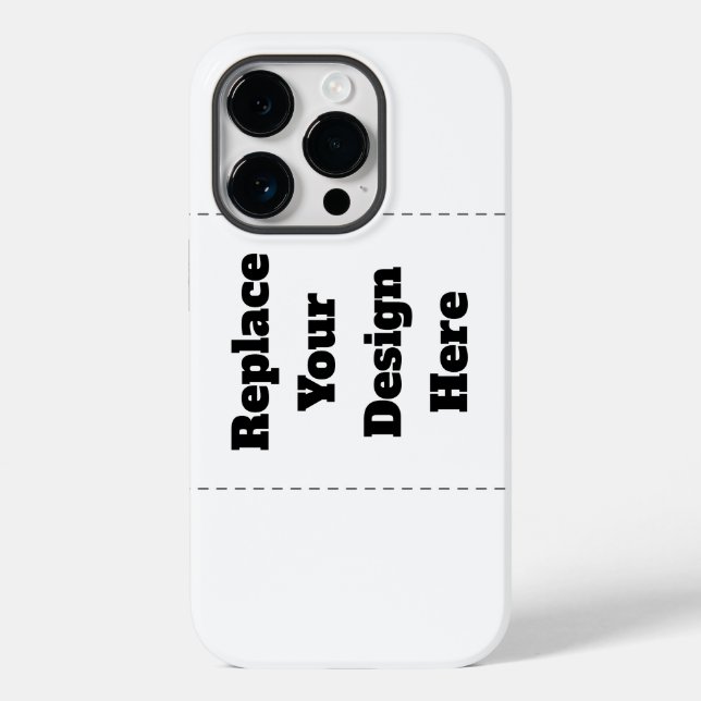 Erstellen Sie Ihr eigenes Weiß Case-Mate iPhone Hülle (Rückseite)