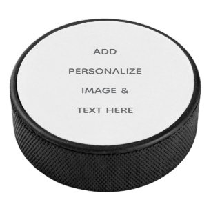 Erstellen Sie Ihr eigenes Weiß  Eishockey Puck