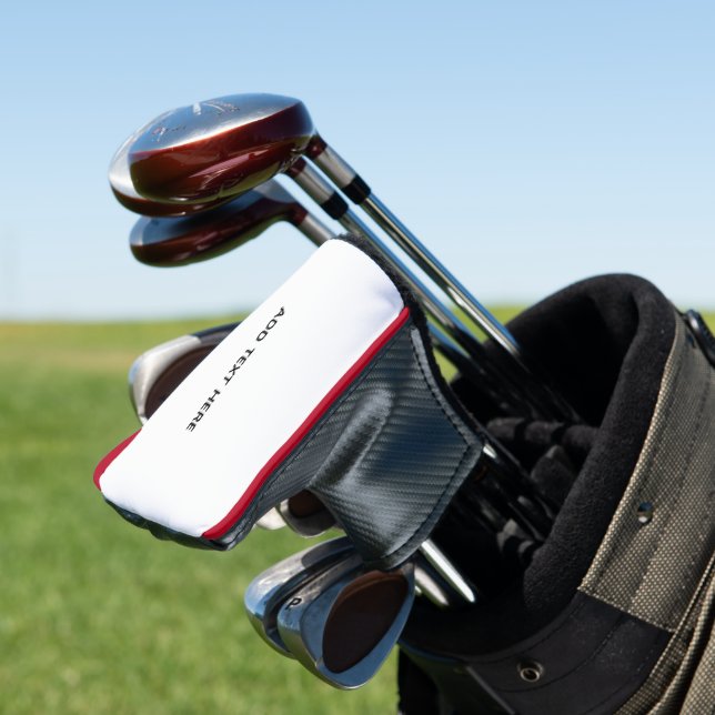 Erstellen Sie Ihr eigenes Weiß  Golf Headcover (In Situ)