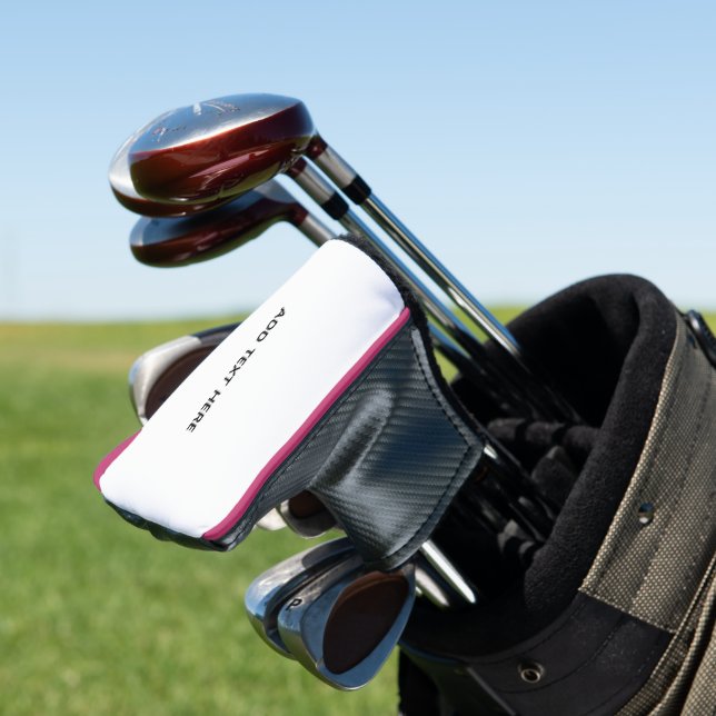 Erstellen Sie Ihr eigenes Weiß  Golf Headcover (In Situ)