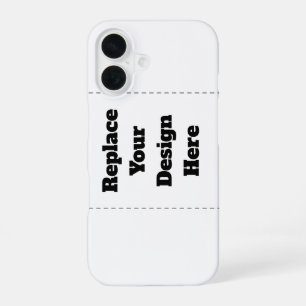 Erstellen Sie Ihr eigenes Weiß iPhone 16 Hülle