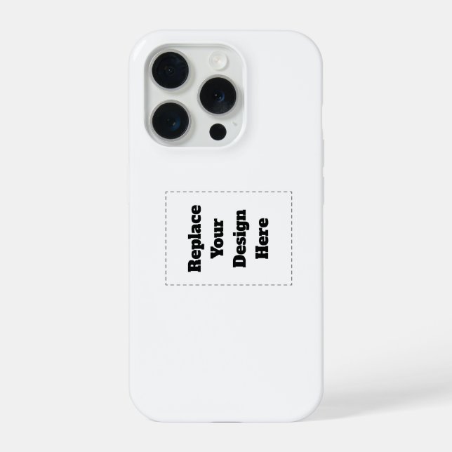 Erstellen Sie Ihr eigenes Weiß  iPhone Hülle (Rückseite)