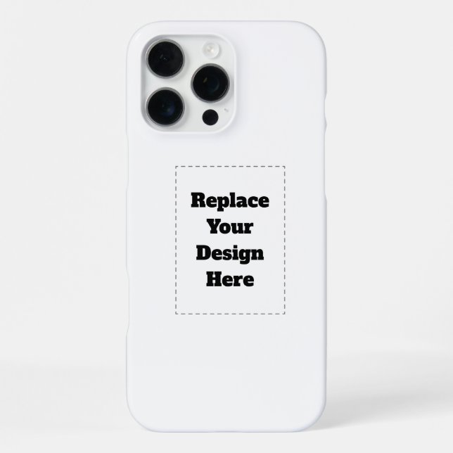 Erstellen Sie Ihr eigenes Weiß iPhone Hülle (Rückseite)