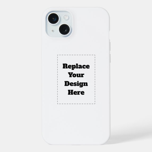 Erstellen Sie Ihr eigenes Weiß iPhone Hülle (Rückseite)